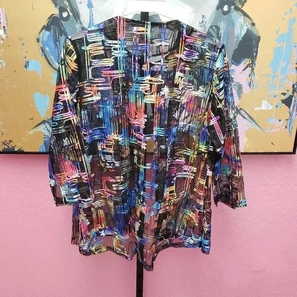 Adore Multi Color Jacket - Picture 2 of 6